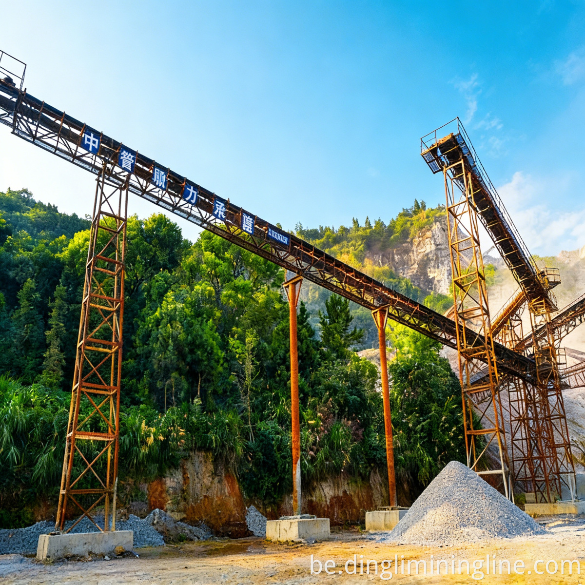 5000 TPD Поўная драбільна ўстаноўка 5000 TPD Complete Crushing Plant